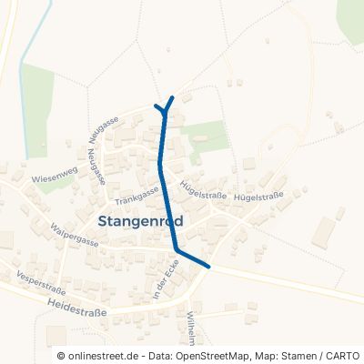 Stangenröder Straße Grünberg Stangenrod 