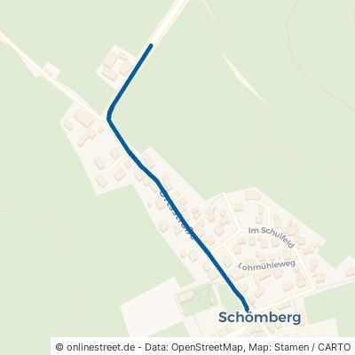 Ortsstraße Loßburg Schömberg 
