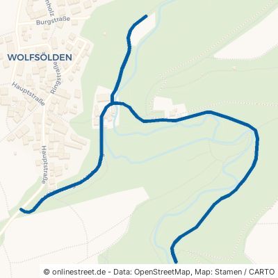 Mühlenweg Affalterbach Wolfsölden 