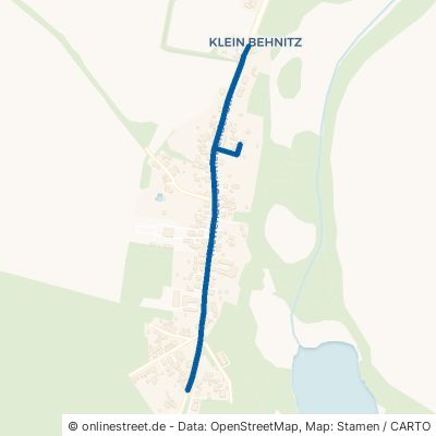 Riewender Straße Nauen Klein Behnitz 