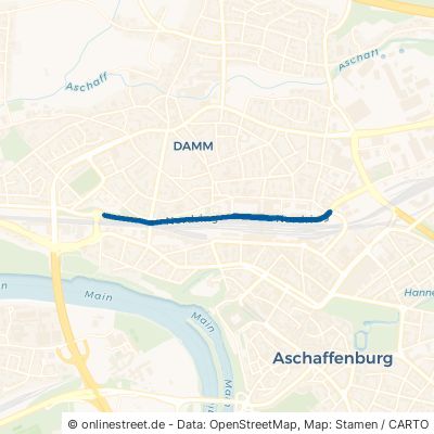 Nordring Aschaffenburg Damm 