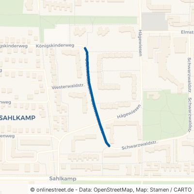 Odenwaldstraße Hannover Sahlkamp 