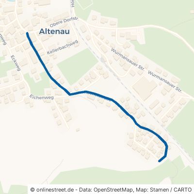 Kochelstraße Saulgrub Altenau 