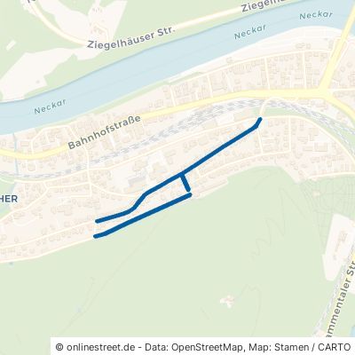 Schützenhausstraße Neckargemünd 
