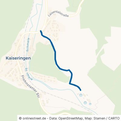 Hasenäckerweg Straßberg Kaiseringen 