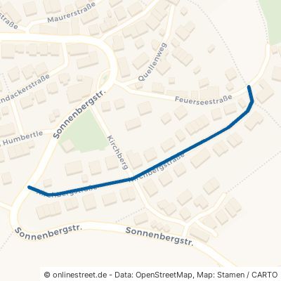 Kirchbergstraße Remshalden Rohrbronn 