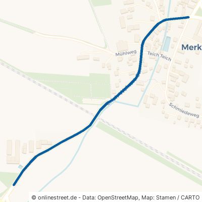Erich-Weinert-Straße Oschatz Merkwitz 