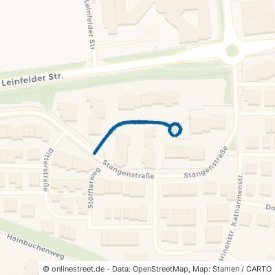 Gutastraße Leinfelden-Echterdingen Echterdingen 