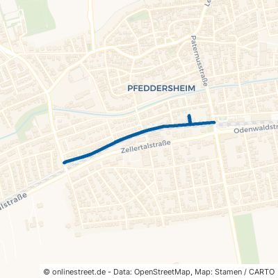 Bahnweg Worms Pfeddersheim 