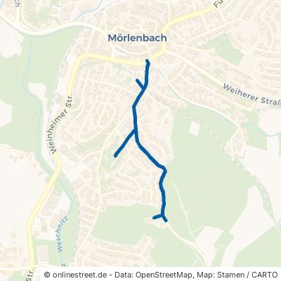 Panoramastraße Mörlenbach 