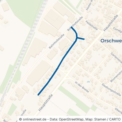 Buckstraße Mahlberg Orschweier 