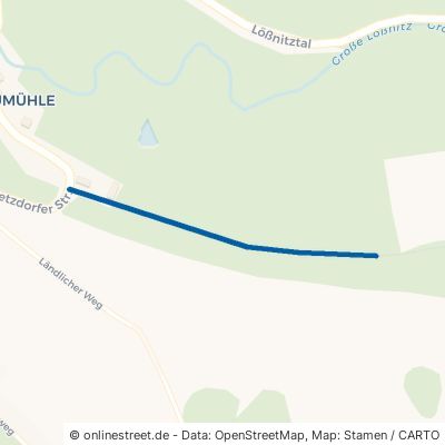 Lößnitztaler Weg Leubsdorf Hohenfichte 