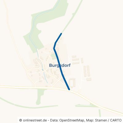 Bösenburger Weg Eisleben Burgsdorf 