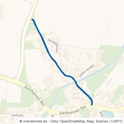 Streumener Straße Glaubitz Sageritz 