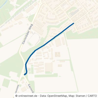 Erwin-Baur-Straße Landkreis Quedlinburg 