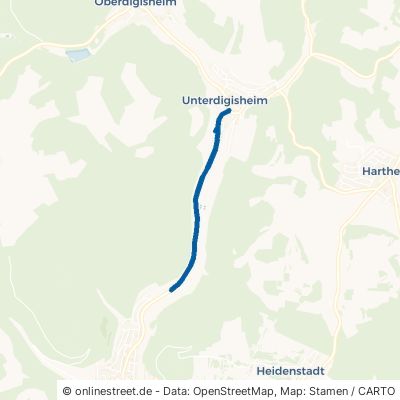 Nusplinger Straße Meßstetten Unterdigisheim 