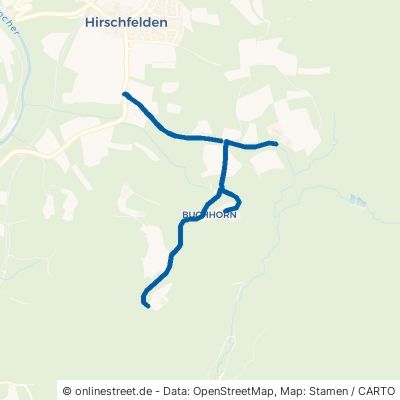 Buchhornweg Michelbach an der Bilz Hirschfelden 