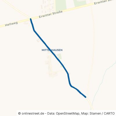 Mittelhäuser Weg Geseke Mittelhausen 