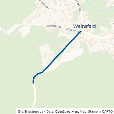 Watzerather Straße Prüm Weinsfeld 