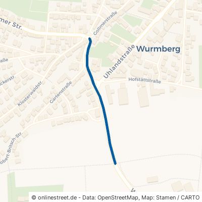 Wimsheimer Straße Wurmberg 