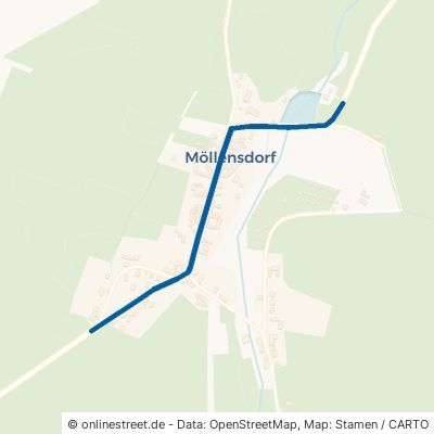 Möllensdorfer Dorfstraße Coswig Möllensdorf 