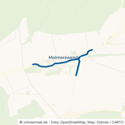 Hauptstraße Molmerswende Mansfeld Molmerswende 