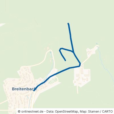 Netphener Straße Siegen Breitenbach 