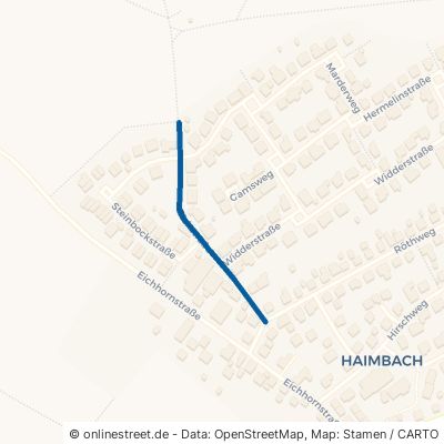 Elchstraße Fulda Haimbach 