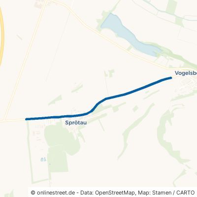 Schloßvippacher Straße Sprötau Orlishausen 