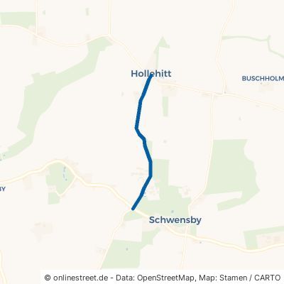 Hollehitter Straße Sörup Schwensby 