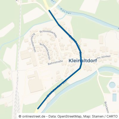 Gaildorfer Straße Gaildorf Kleinaltdorf 