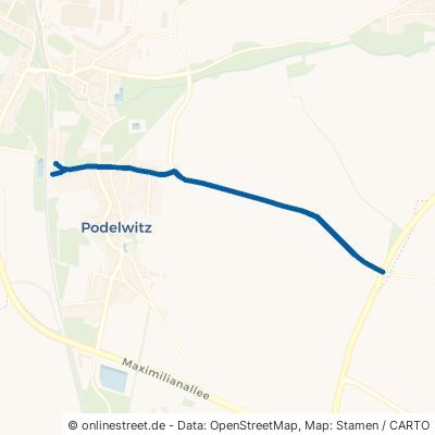 Buchenwalder Straße Rackwitz Podelwitz 
