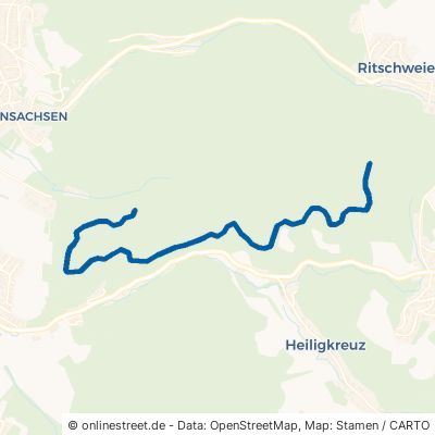 Hindenburgweg Hirschberg an der Bergstraße 