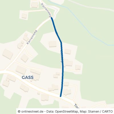 Gaßweg 79872 Bernau im Schwarzwald Gaß Gaß