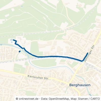 Gewerbestraße Pfinztal Berghausen 