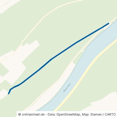 Schleusenweg Neckargerach Guttenbach 