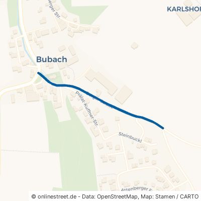 Berger Straße Mamming Bubach 