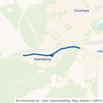 Tornauer Straße Stendal Wahrburg 