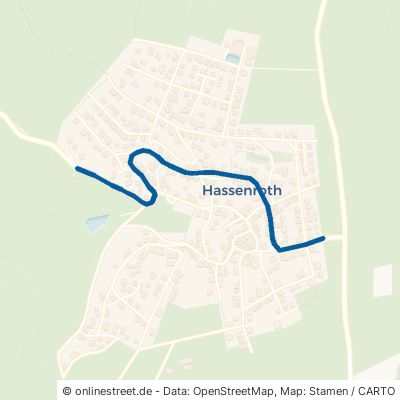 Darmstädter Straße Höchst im Odenwald Hassenroth Hassenroth