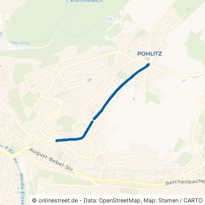 Pohlitzer Straße Greiz Pohlitz 