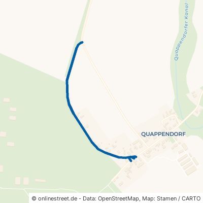 Waldweg Amt Neuhardenberg Quappendorf 