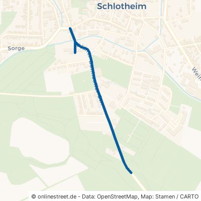 Pfarrer-Bonhoeffer-Straße Schlotheim 