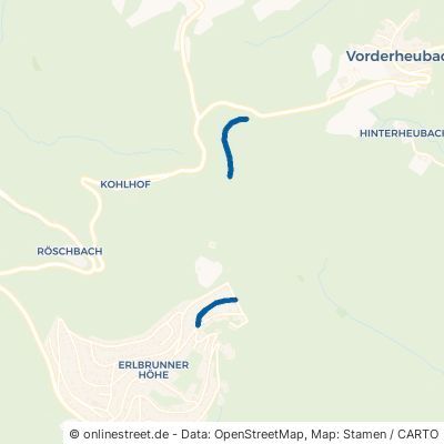 Röschbergweg Schriesheim Altenbach 