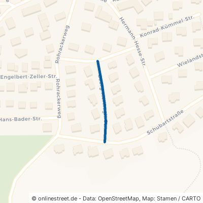 Georg-Herwegh-Straße Schwäbisch Gmünd Rechberg 