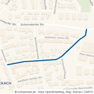 Adam-Müller-Guttenbrunn-Straße Winnenden 