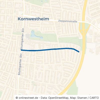 Rechbergstraße Kornwestheim 