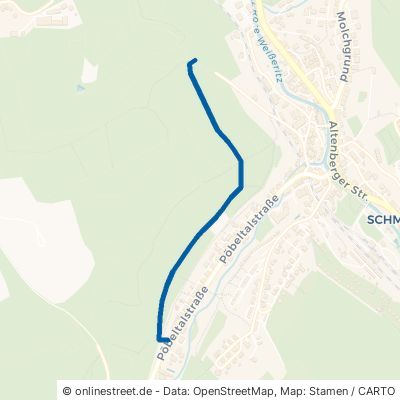 Eichhörnchenweg Dippoldiswalde Schmiedeberg 