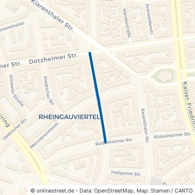 Eltviller Straße 65197 Wiesbaden Rheingauviertel