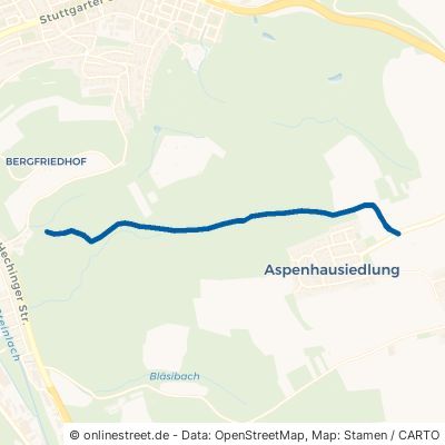 Aspenhauweg Kusterdingen Wankheim 