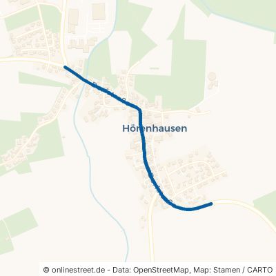 Dorfstraße Schwendi Hörenhausen 
